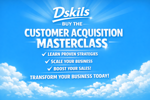 Buy the customer acquisition masterclass.