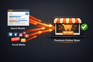 Traffic Blueprint: How to Drive High-Quality, Targeted Visitors to Your New Digital Storefront